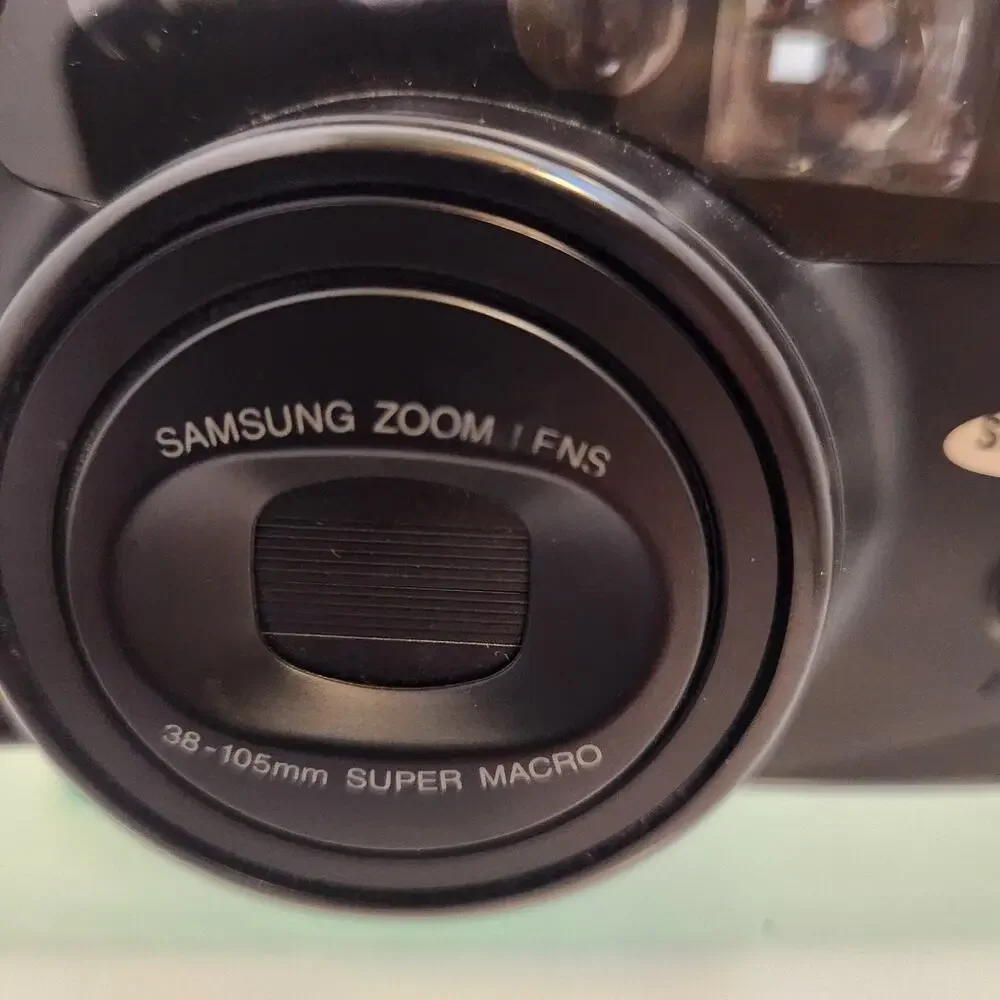 Samsung Zoom FNS 38-105MM Super Macro Tested Works Mismatched Case